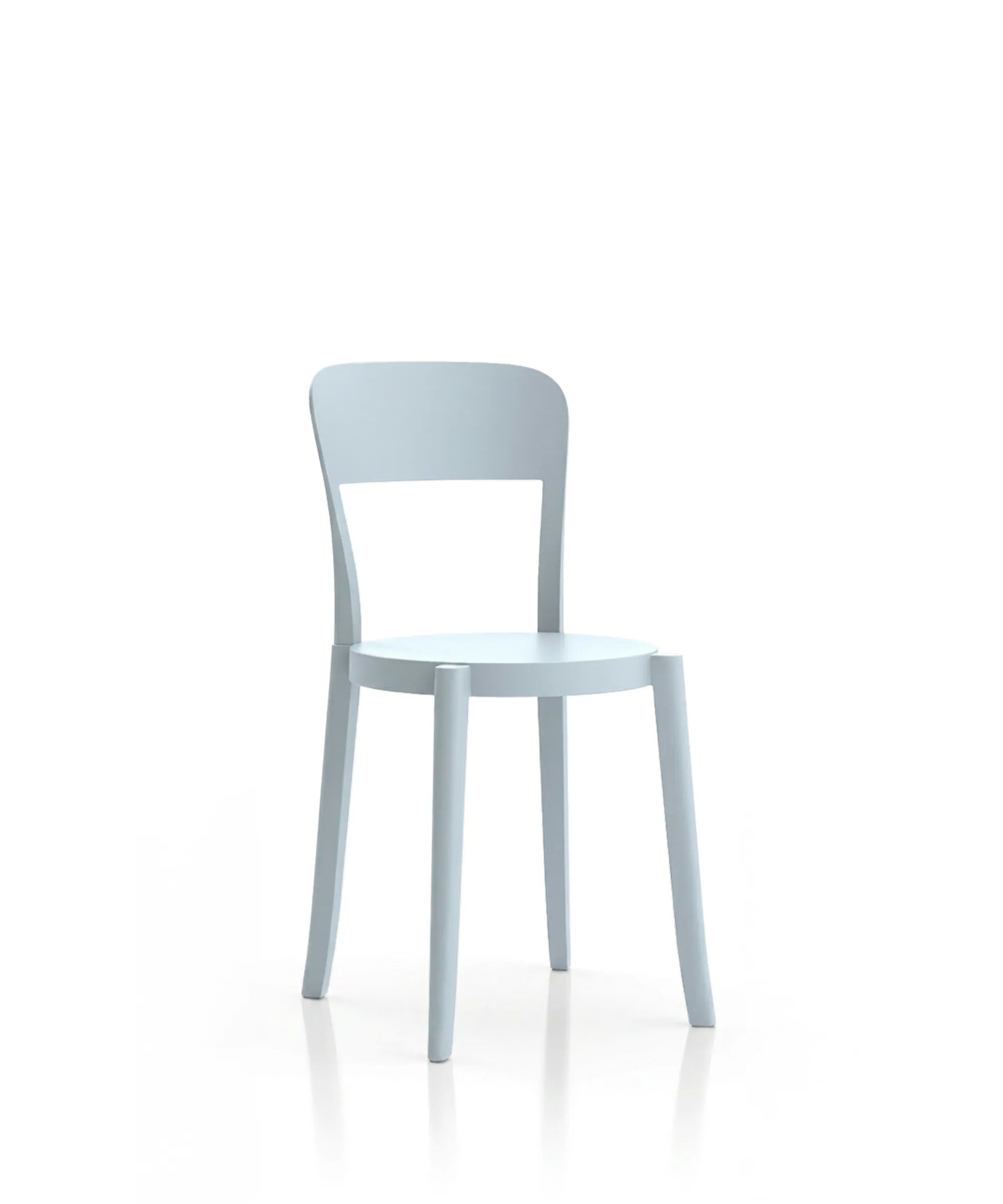 Sedia Torre design Alban Le Henry in polipropilene blu ghiaccio